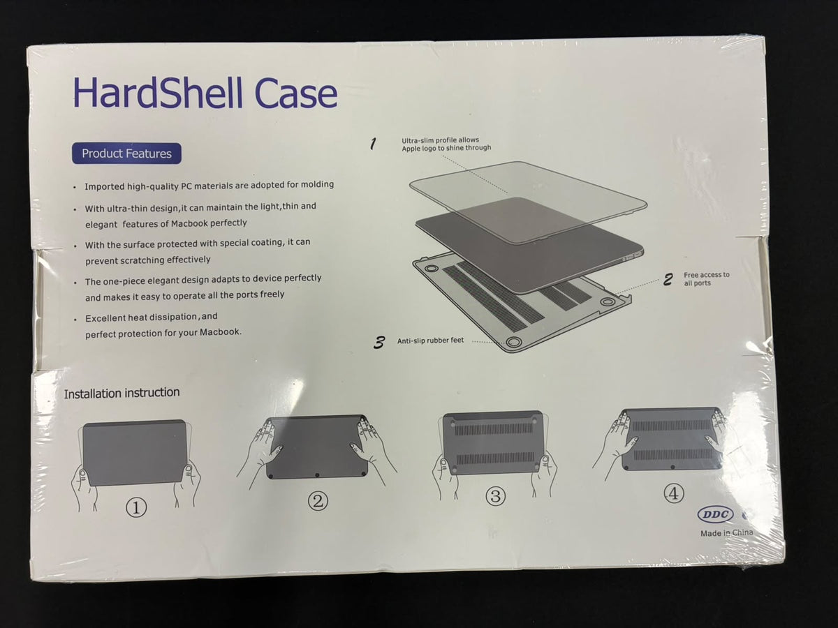 ARX hardshell case packaging back