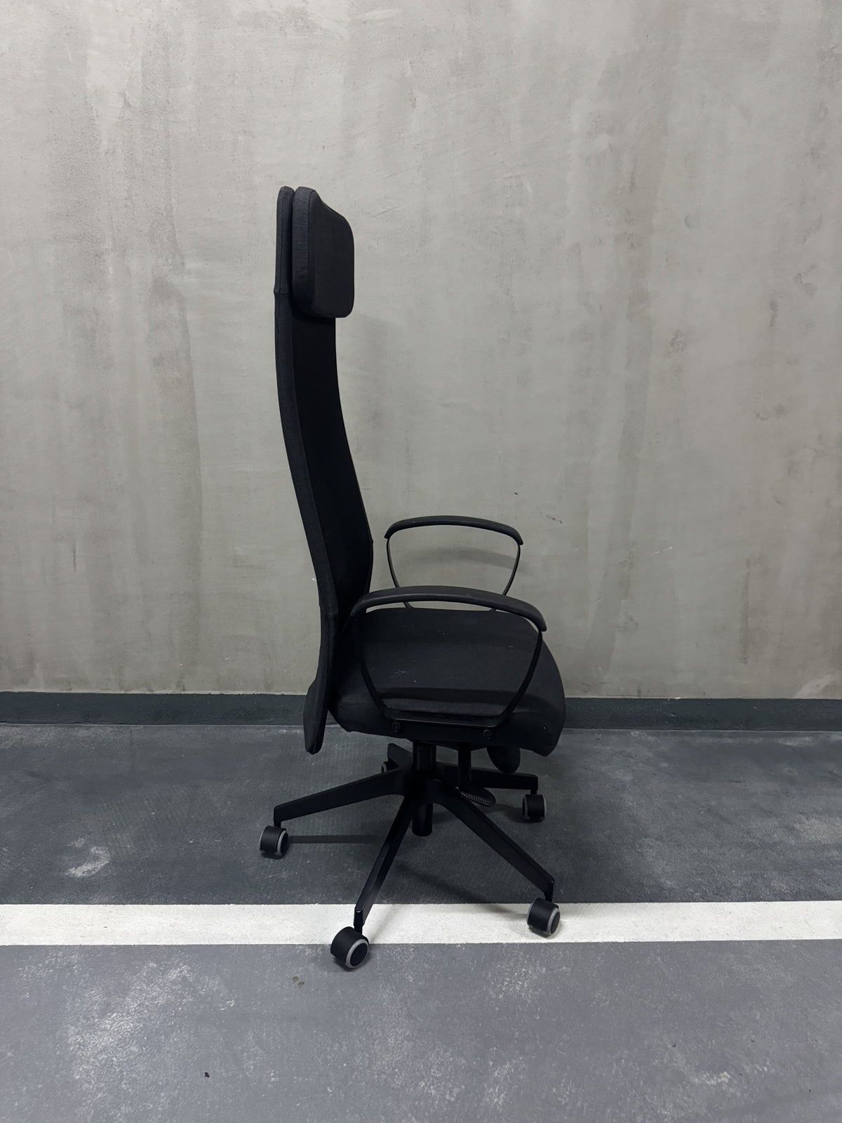 IKEA MARKUS office chair, side view