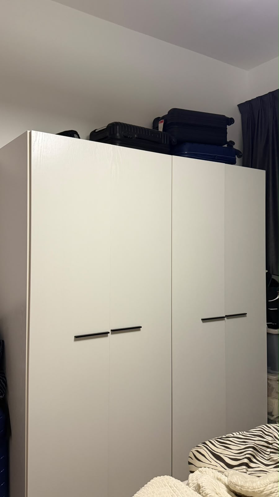 Homebox Frankfurt four-door wardrobe — actual item