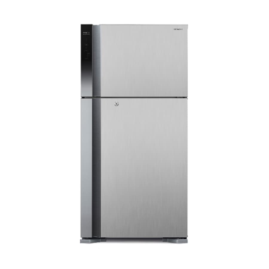 Hitachi Double Door Refrigerator -- Stainless Steel