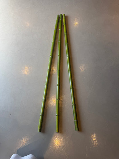 Decorative Bamboo Stalks — Set of 3