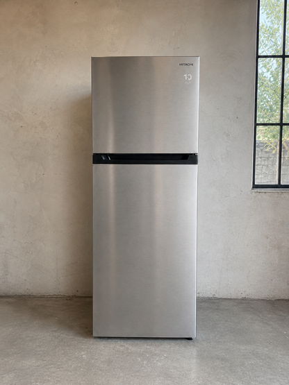 Hitachi Top-Freezer Refrigerator — Stainless Steel