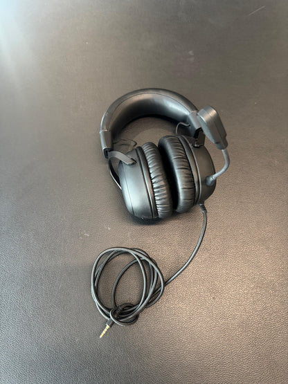 HyperX wired gaming headset folded view
