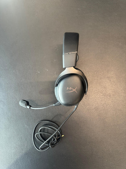 HyperX wired gaming headset with boom microphone