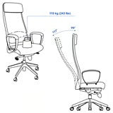 IKEA MARKUS — manufacturer reference image 1; actual condition shown in item photos