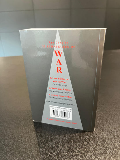 The Concise 33 Strategies of War — back cover